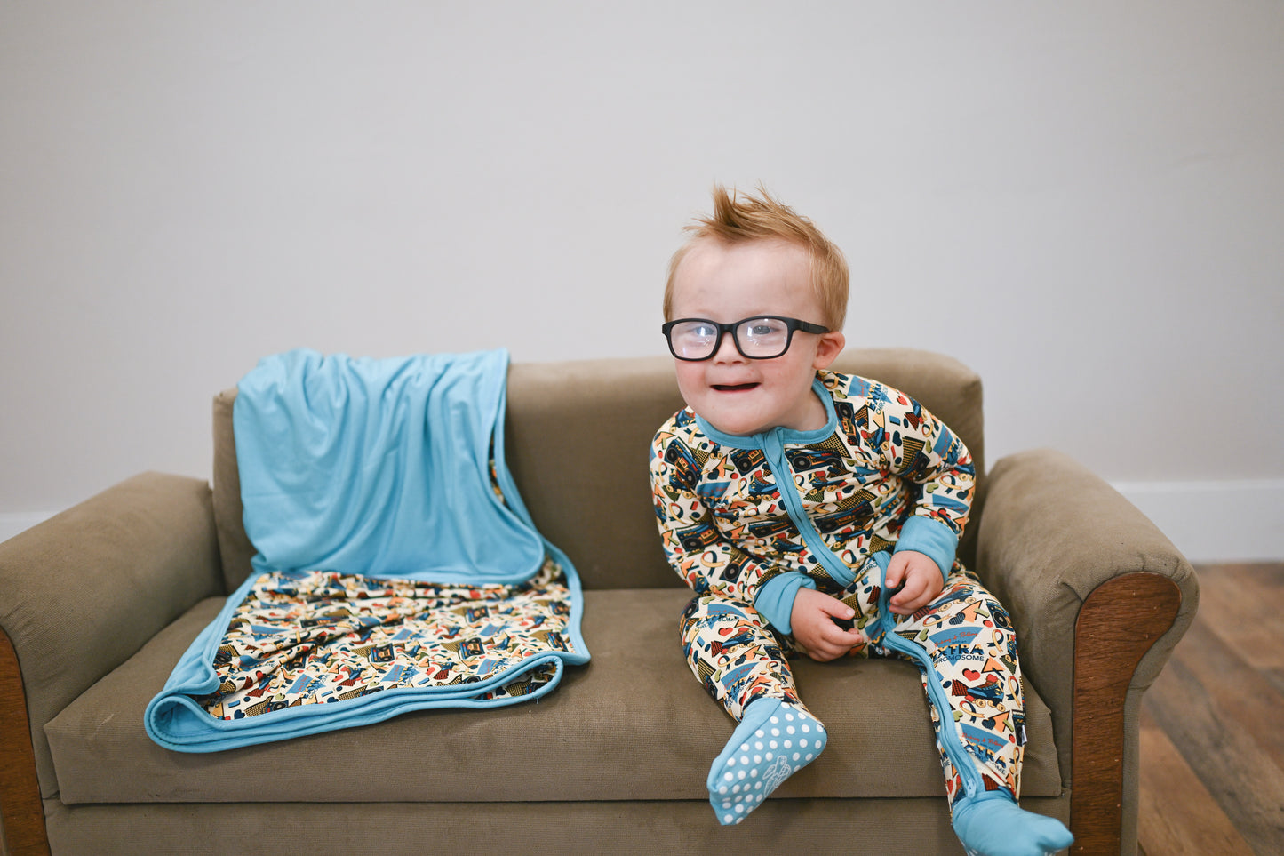 Double Layer Toddler Bamboo Blanket