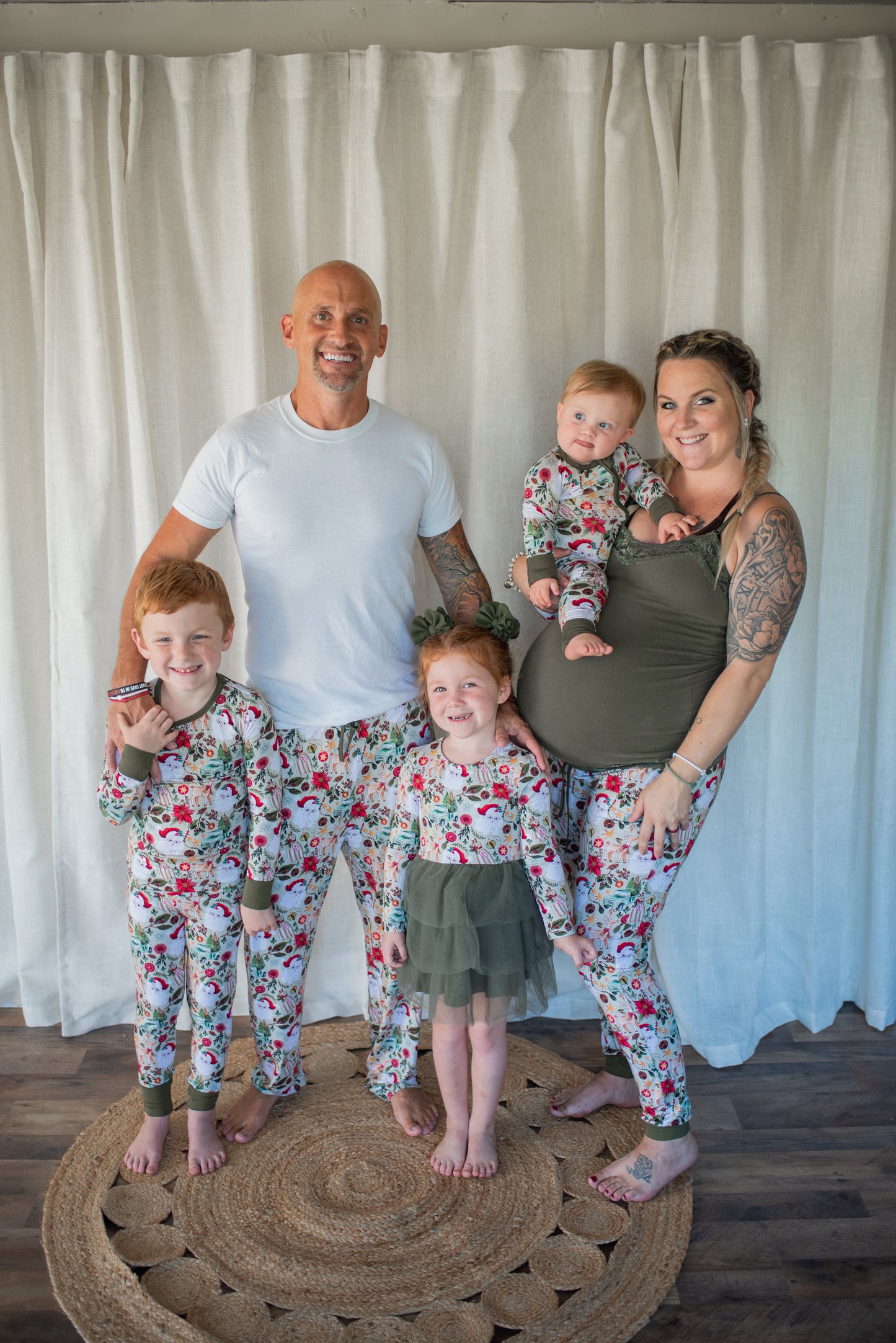 Country Claus Two-Piece Pants Set