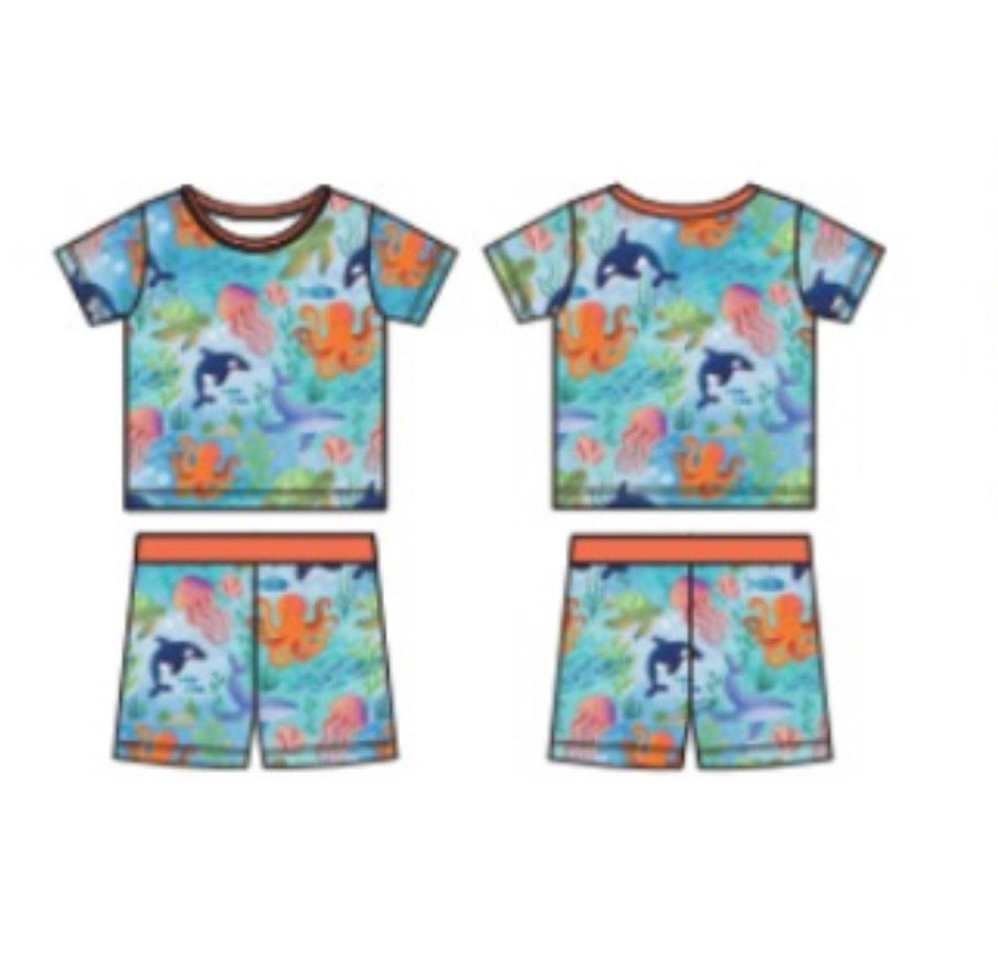 Down Under Two-Piece Short Set