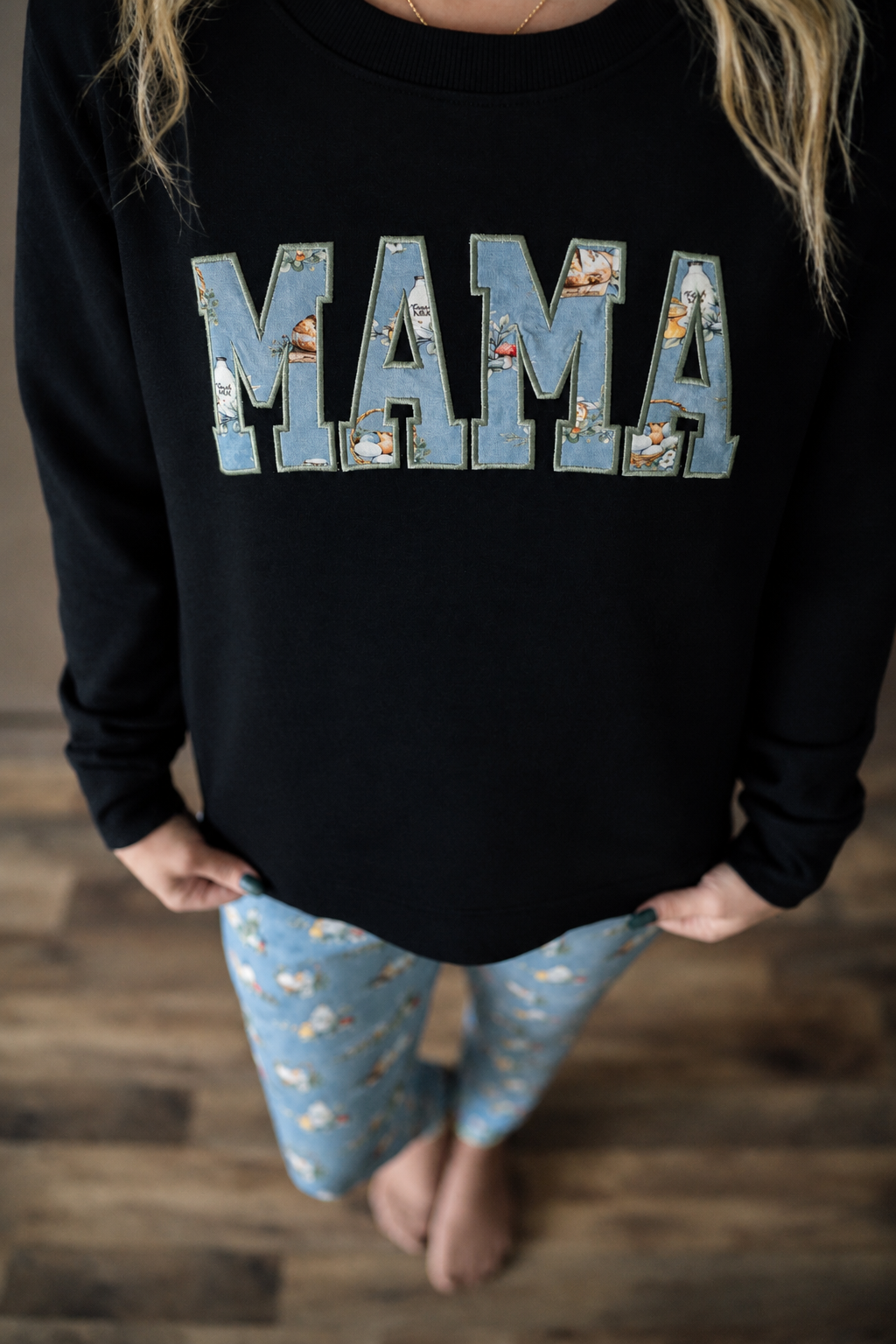 Simply Fresh MAMA Bamboo French Terry Crewneck Sweater