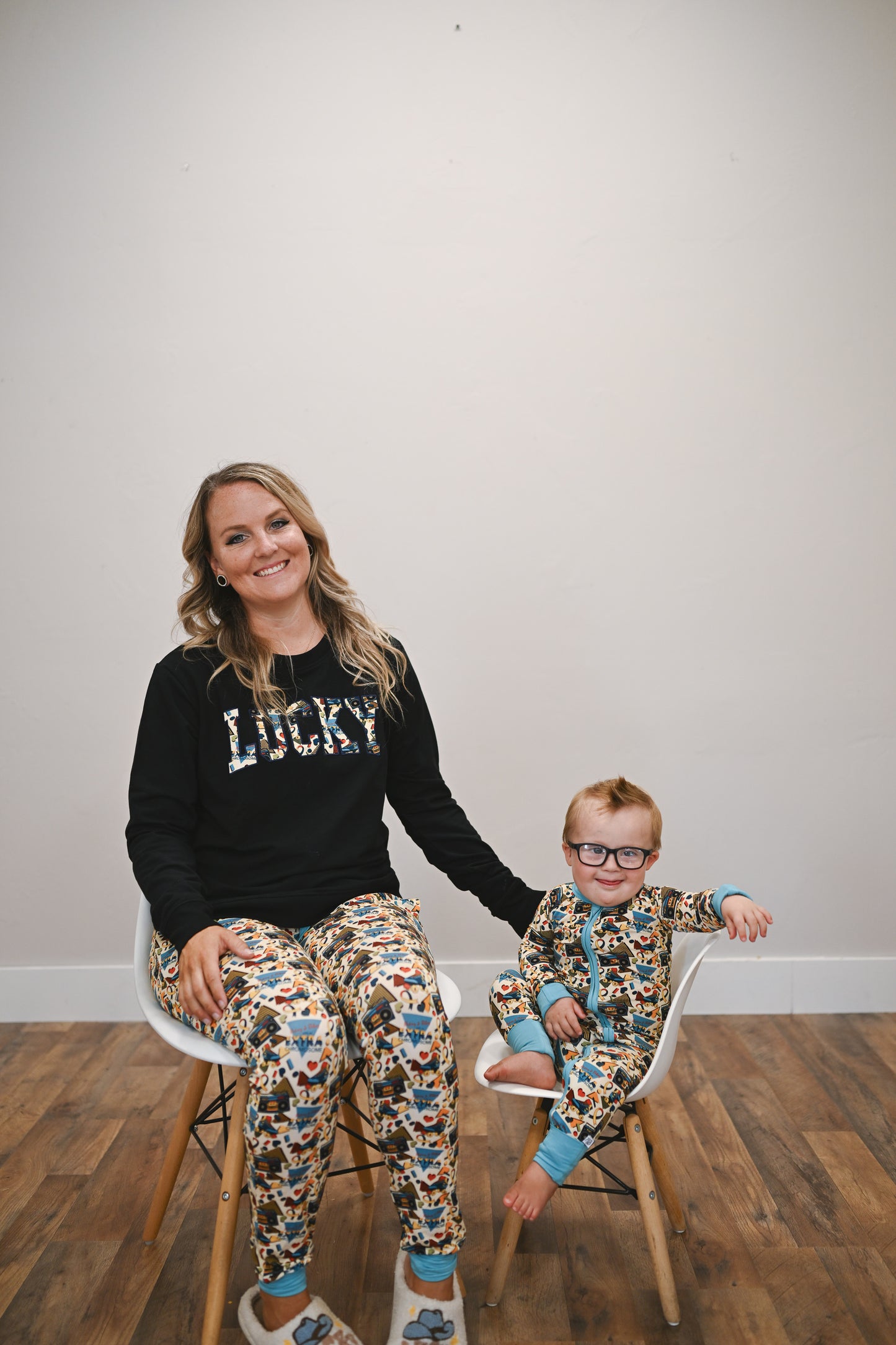 Rollin Lucky Bamboo French Terry Crewneck Sweater
