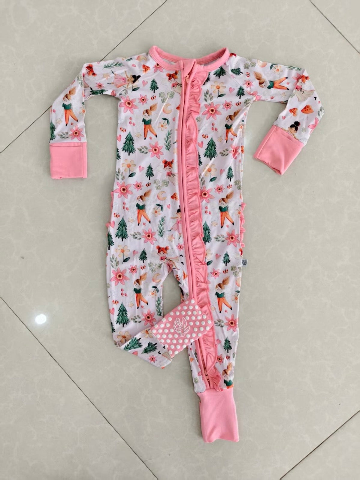 Whimsical Fairy Ruffle Convertible Zippy