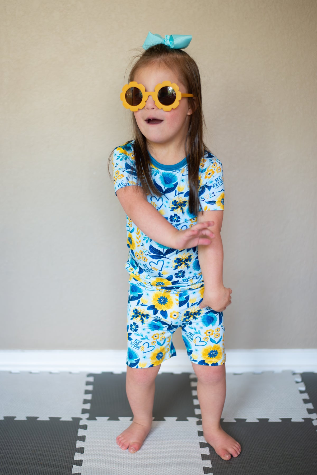 Be Extra Light Blue Two-Piece Set
