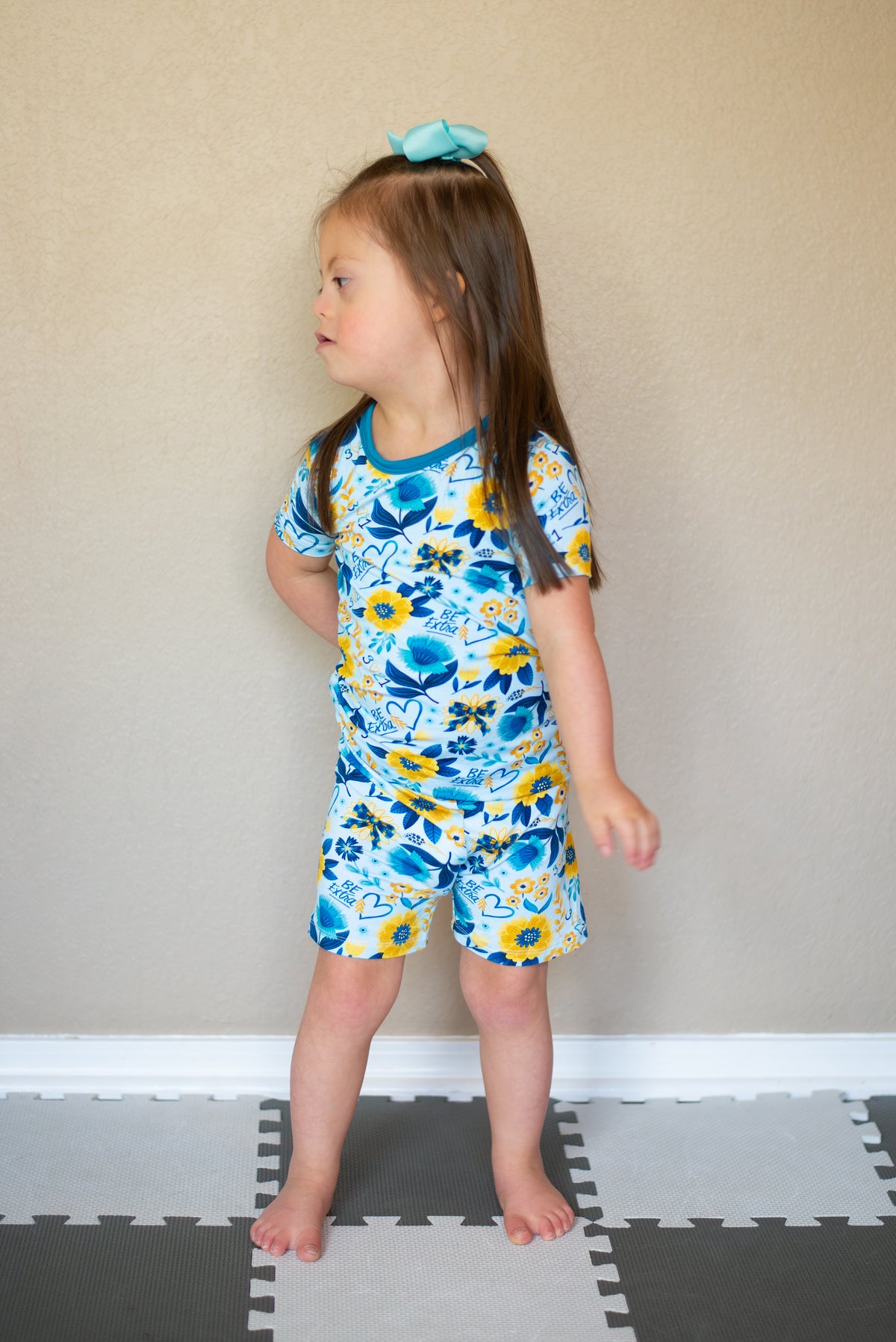 Be Extra Light Blue Two-Piece Set