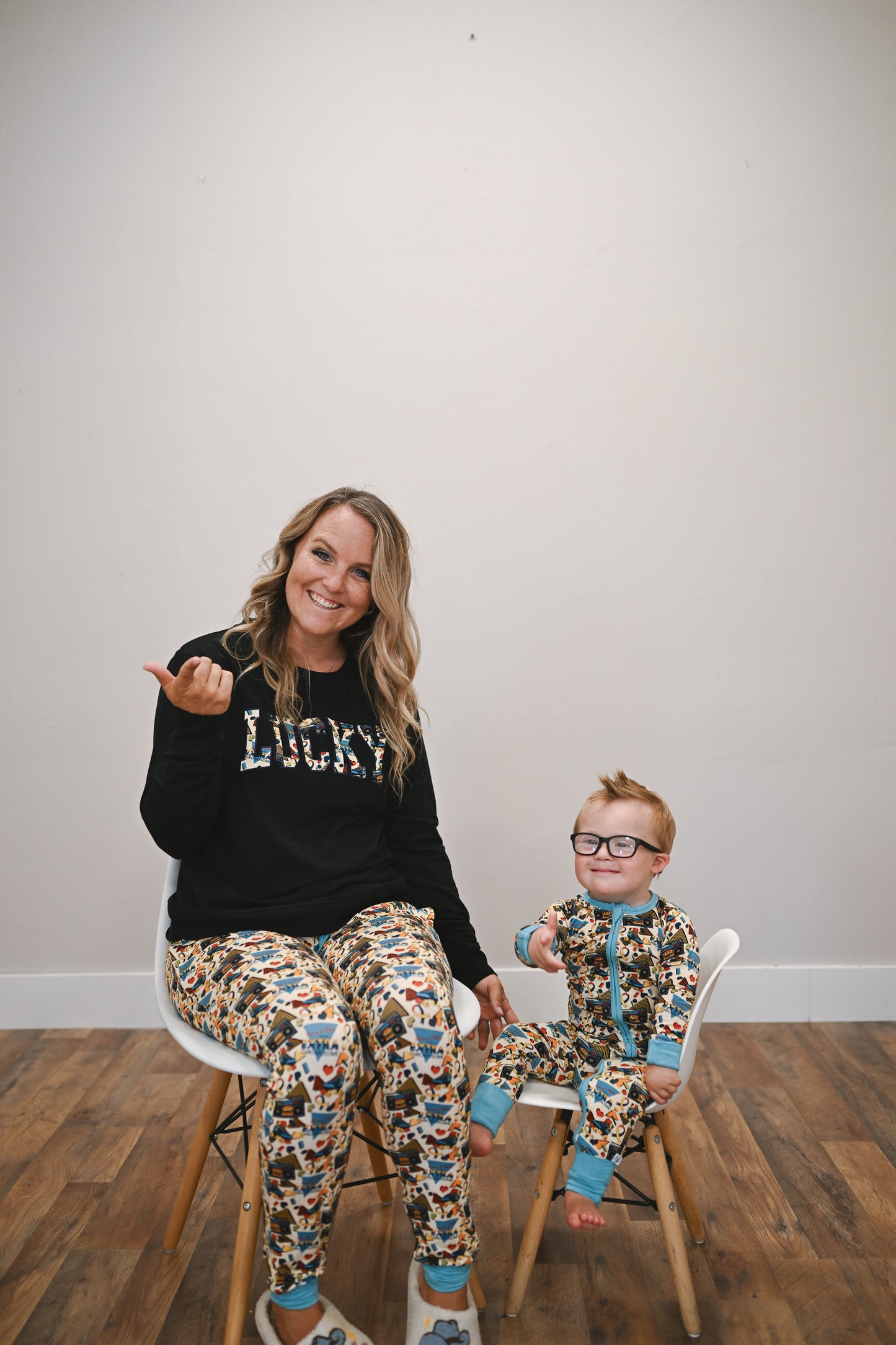 Rollin Lucky Bamboo French Terry Crewneck Sweater