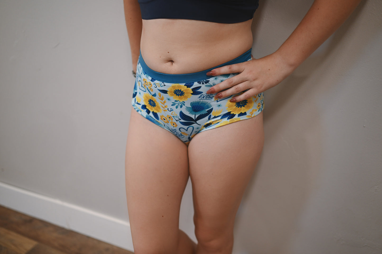 Be Extra Light Blue Girl Undies