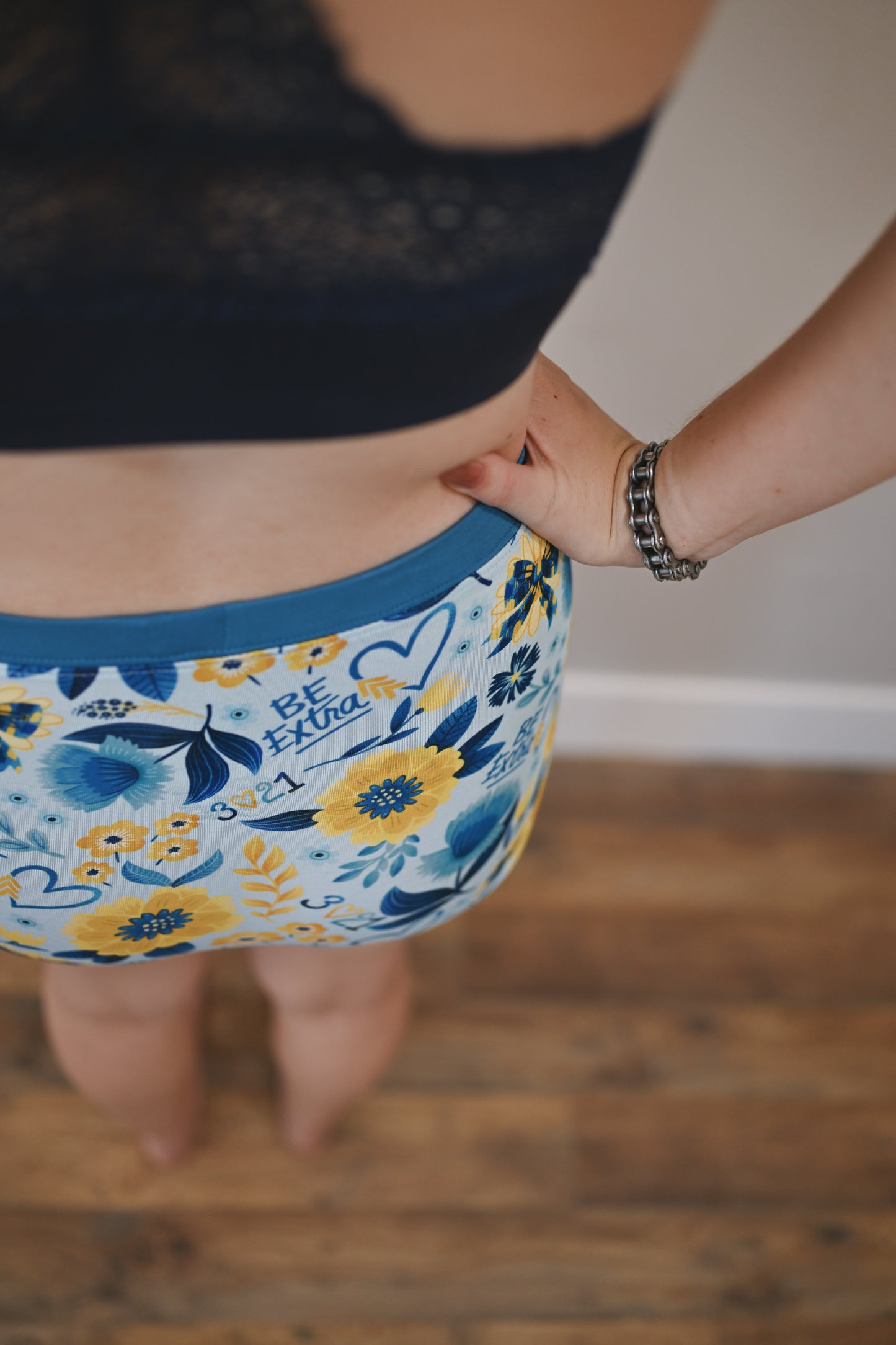 Be Extra Light Blue Girl Undies
