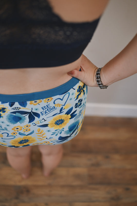 Be Extra Light Blue Girl Undies