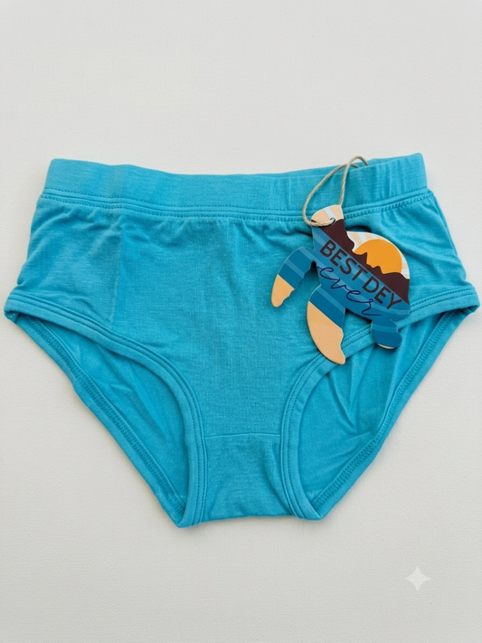 Solid Blue Girls Undies