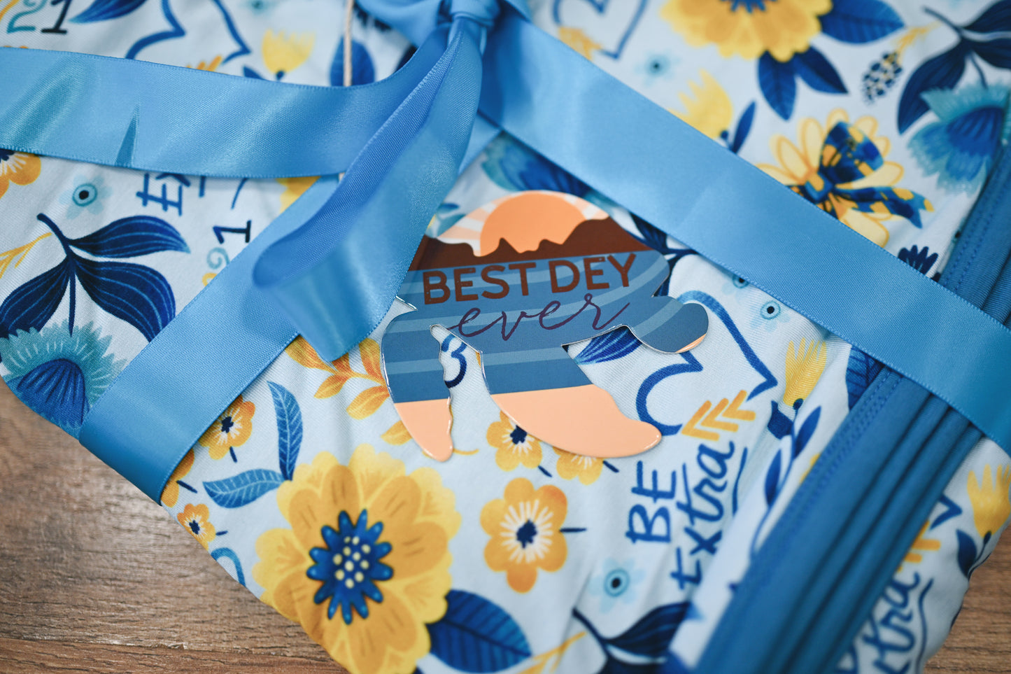 Be Extra Light Blue Toddler Blanket