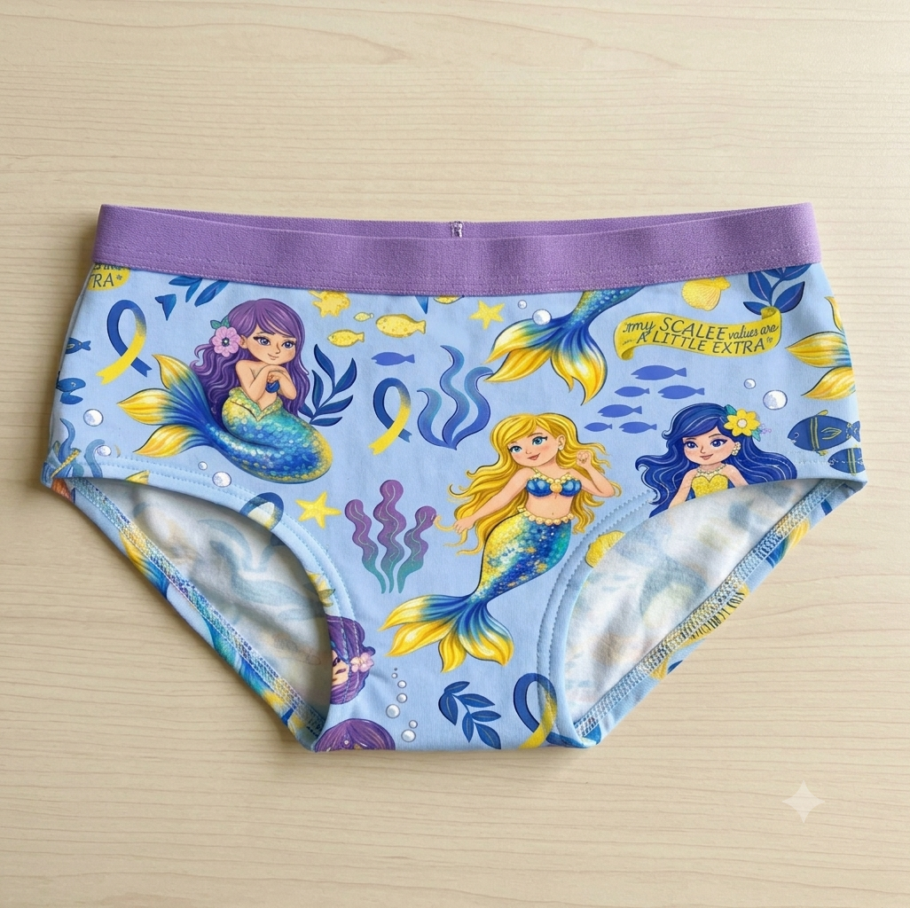 Mermaid Girls Undies