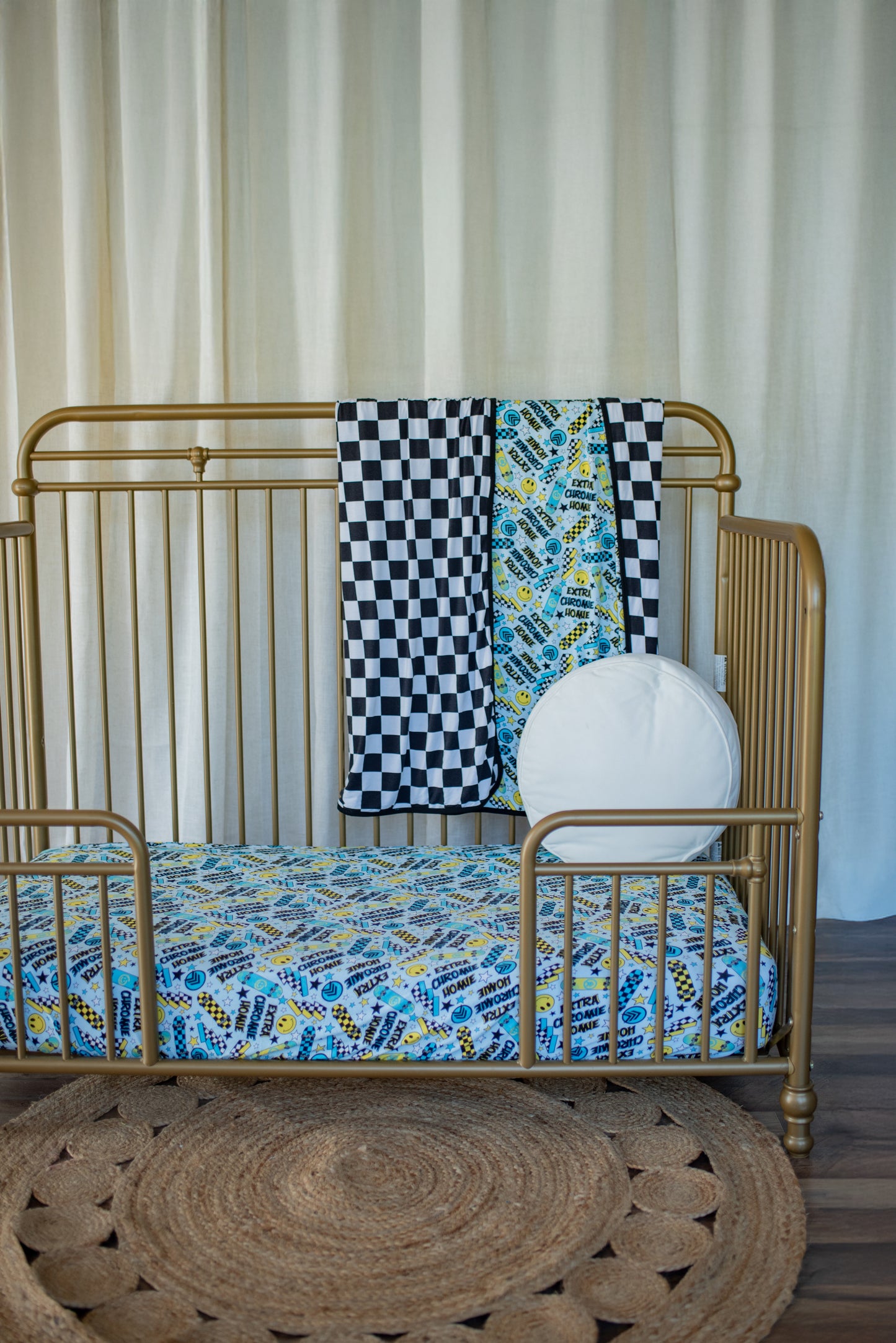 Extra Chromie Homie Crib Sheet