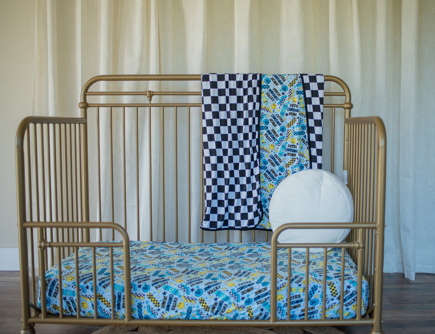 Extra Chromie Homie Crib Sheet