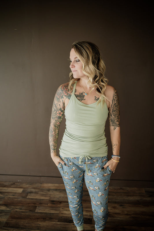 Sage Green Tank Top