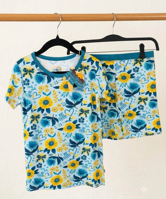 Be Extra Light Blue Two-Piece Set